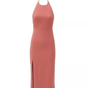 Elizabeth and james long halter gown